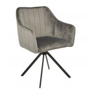Krzesło obrotowe designerskie welurowe Alex szare - dsc_0088[1].jpg